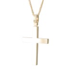 Βαπτιστικός Σταυρός 14 καρατίων Για Αγόρι